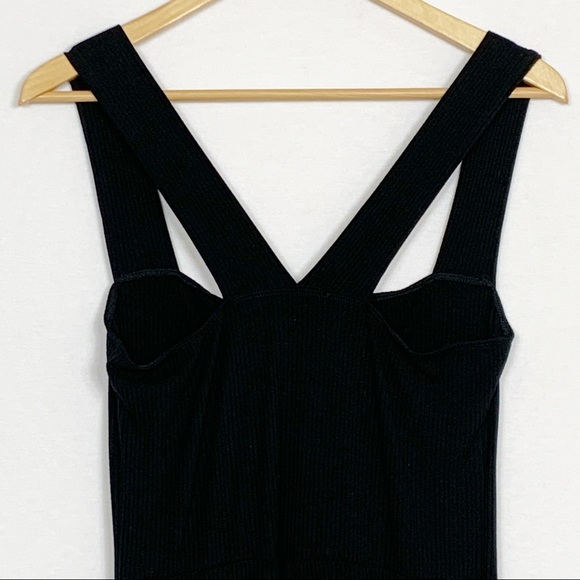 Reformation Landry Jumpsuit Black Size Medium - Picture 7 of 8